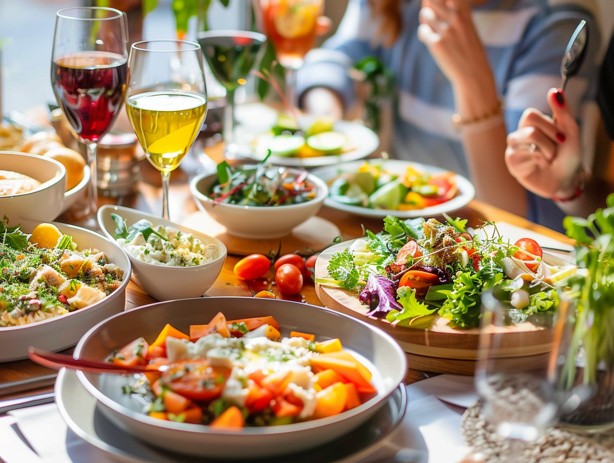 Свіжі овочі та фрукти для збалансованого харчування